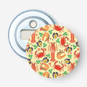 Seafood Pattern Bottle Opener