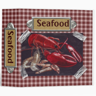 Seafood Recipes Binder