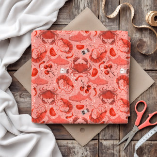 Seafood Spectacular Large scale Fabric