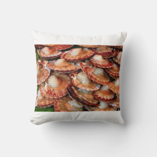 Seafood Throw Pillow