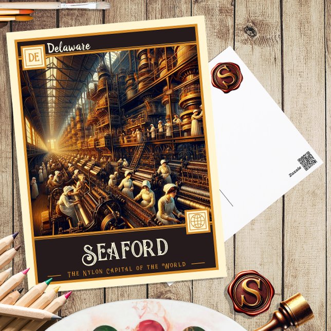 Seaford, Delaware | Vintage Postcard (Creator Uploaded)