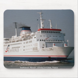 Seafrance's "Renoir", arriving at Calais, France Mouse Pad
