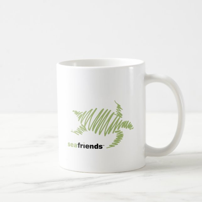 SeaFriends Turtle Coffee Mug (Right)