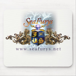 SeaFurys Shield (White) Mousepad