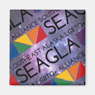 SEAGLA Space Logo Magnet