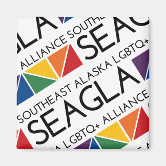SEAGLA Square Logo Magnet