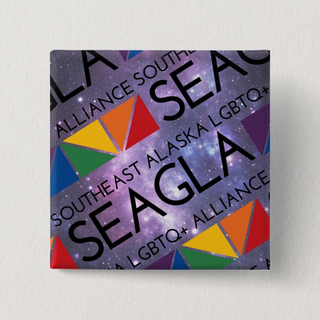 SEAGLA Square Space Logo Pin (Front)