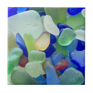 Seaglass decorative tile
