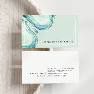 Seaglass Geode Business Card