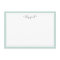 Seaglass Personalized Stationery Flat Note Card