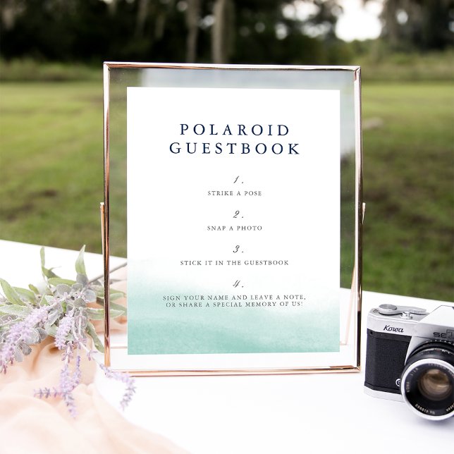 Seaglass Tides Photo Guestbook Sign (Creator Uploaded)