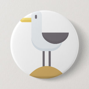 seagull 3 inch round button