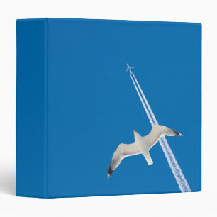 Seagull and airplane binder