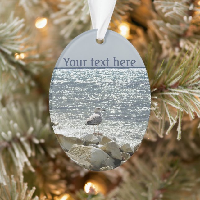 Seagull and sea ornament (Tree)