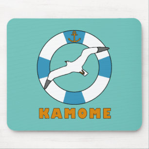 Seagull and Swim Ring Mouse Pad