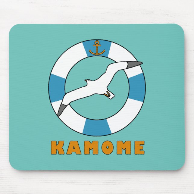 Seagull and Swim Ring Mouse Pad (Front)