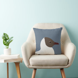 Seagull Bird Seagull  Throw Pillow