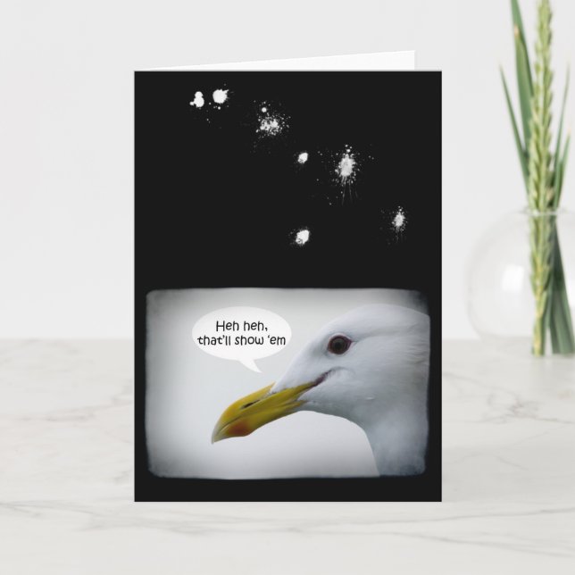 Seagull Bombs Card (Front)