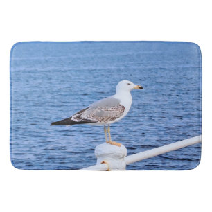 Seagull Constanta Romania – Black Sea Photography Bath Mat