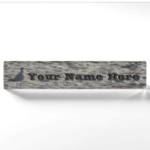Seagull Desk Name Plate