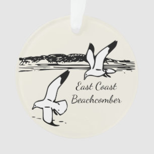Seagull  East Coast Beachcomber Christmas ornament