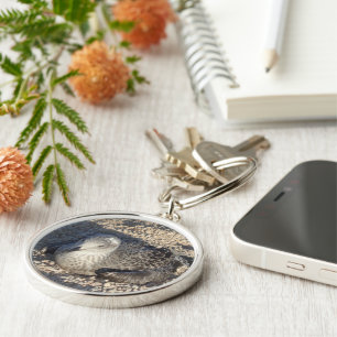 Seagull Enjoying The Sun Summer Photography Keychain