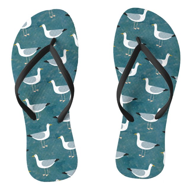 Seagull Flip Flops (Footbed)