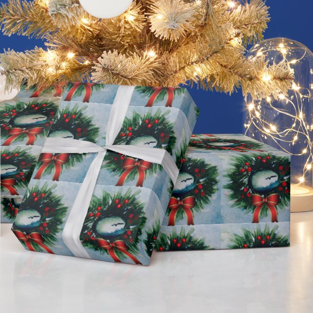 Seagull Greetings Wrapping paper (Holidays)