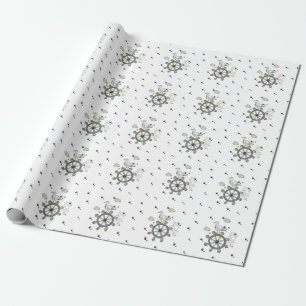 Seagull Hitching A Ride Wrapping Paper