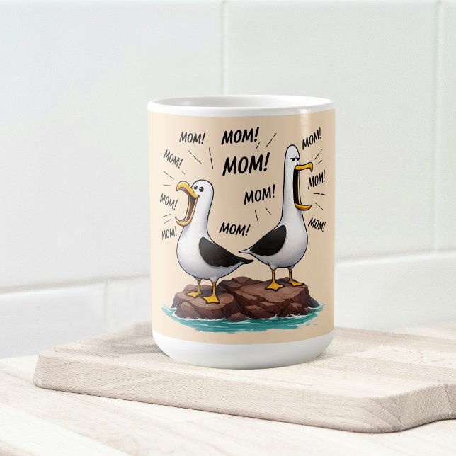 Seagull Mom Funny Personalized Coffee Mug (Creator Uploaded)