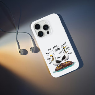 Seagull Mom Funny Personalized iPhone 15 Pro Case