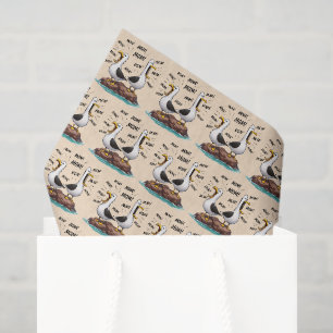 Seagull Mom Funny Personalized Tissue Paper