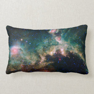 Seagull Nebula Lumbar Pillow