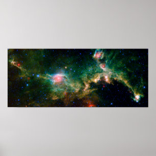 Seagull Nebula NASA Space Poster