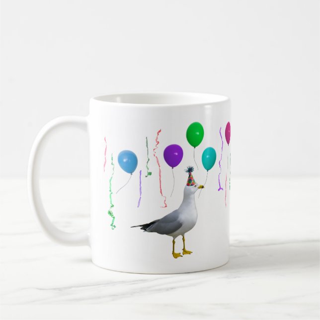 Seagull Party Mug (Left)