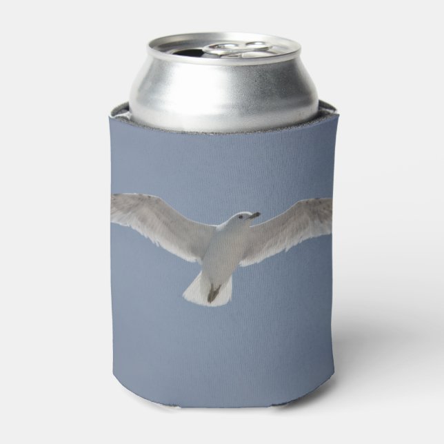 Seagull photo on drink cooler (Can Front)