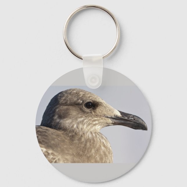 Seagull Profile Keychain (Front)