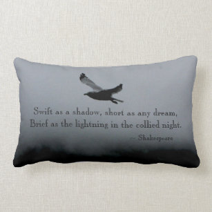 Seagull Quote Pillow
