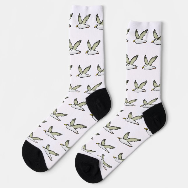 Seagull Socks (Left)