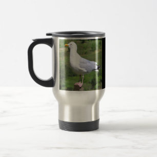 Seagull Standing Travel Mug