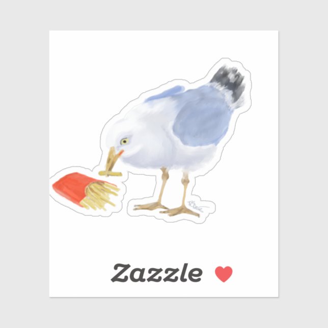 Seagull sticker (Sheet)