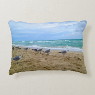 Seagull Throw Pillow