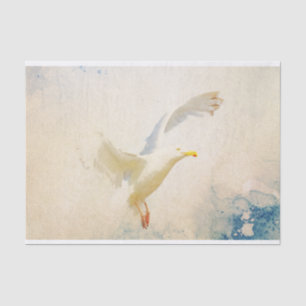 Seagull Watercolor Tissue Paper