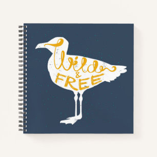 Seagull   Wild And Free Notebook
