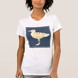 Seagull Wild And Free T-Shirt