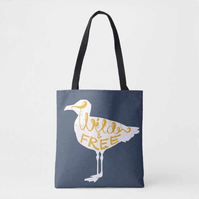 Seagull | Wild And Free Tote Bag (Front)