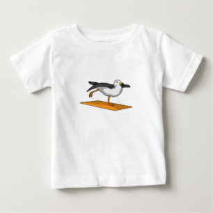 Seagull Yoga Meditation Fitness Baby T-Shirt