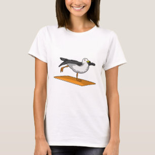 Seagull Yoga Meditation Fitness T-Shirt