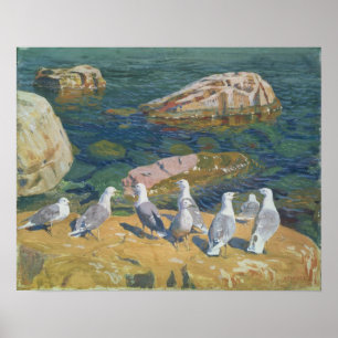 Seagulls, 1910 poster