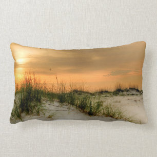 Seagulls at Sunrise Lumbar Pillow